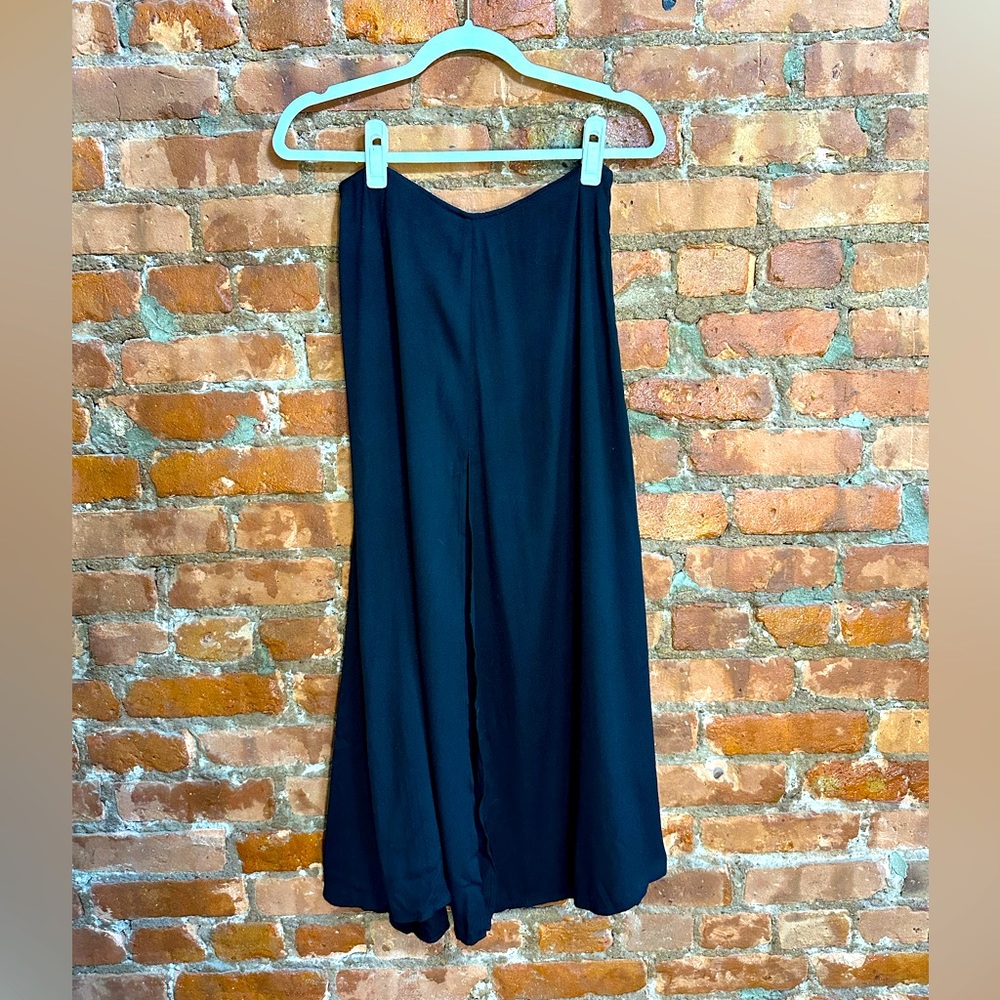 Reformation midi skirt with long slit